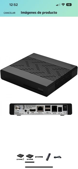 RECEPTOR TV POR SATELITE.