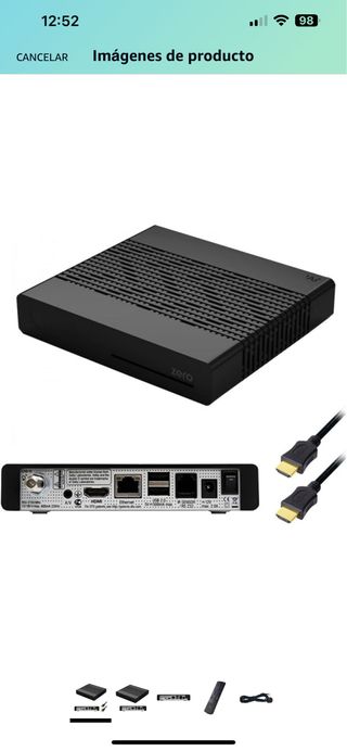 RECEPTOR TV POR SATELITE.