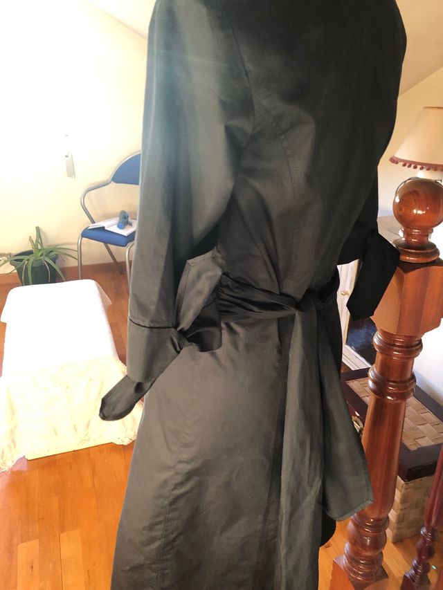 vestido camisero negro de LAUREL