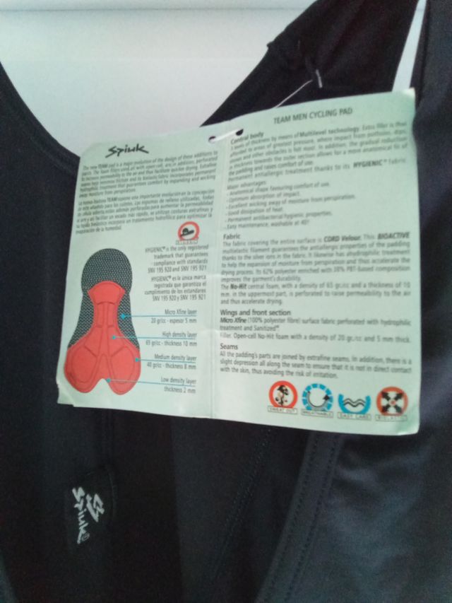 PANTALONCINI LUNGHI INVERNALI SPIUK NEW TEAM PAD