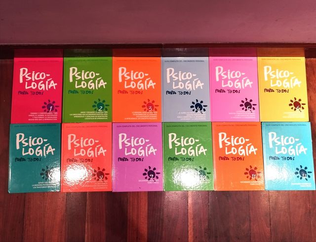 Enciclopedia de Psicología (12 libros)