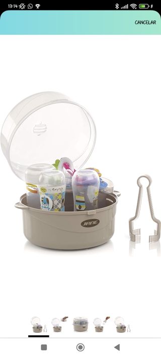 Esterilizador de biberones microondas Jané