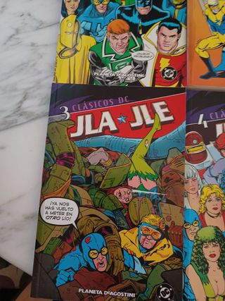 Clásicos DC JLA/JLE 1 a 6 y 11