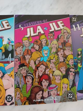 Clásicos DC JLA/JLE 1 a 6 y 11