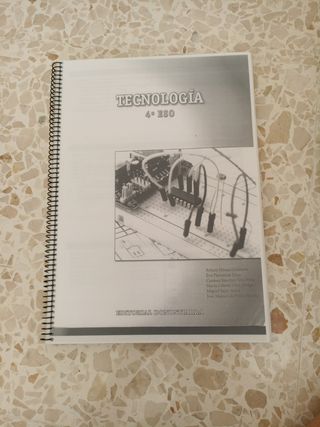 Libro Tecnología 4° ESO Edit Donostiarra
