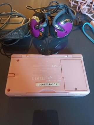 Nintendo DS lite rosa + complementos
