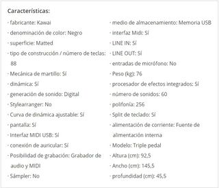 Piano KAWAI Concert Artist CA67 NUEVO!!!!