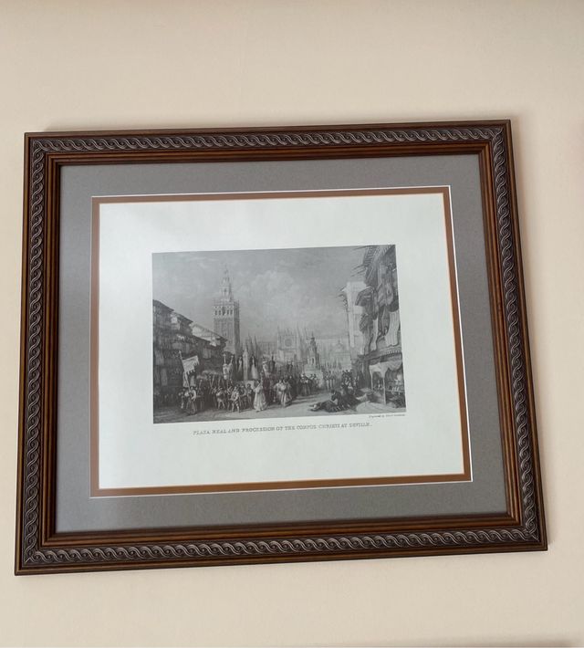 Conjunto de cuadros historicos