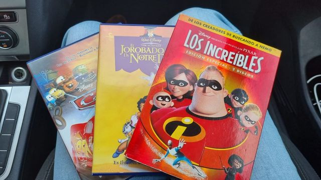 Lote peliculas DVD Disney Lote