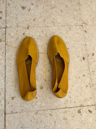 Alpargatas hombre piel colección Ibiza de Loren's