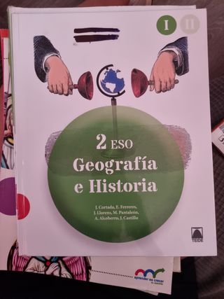 Libros geografía e historia 2° eso