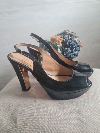Zapatos LODI charol negros