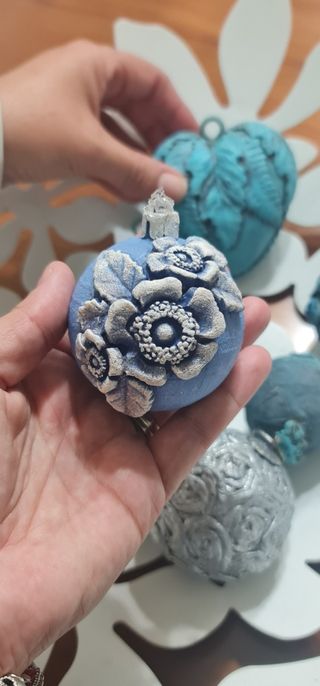 Bolas de Navidad manualidades