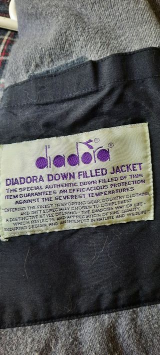 Anorak de plumas de oca "Diadora".