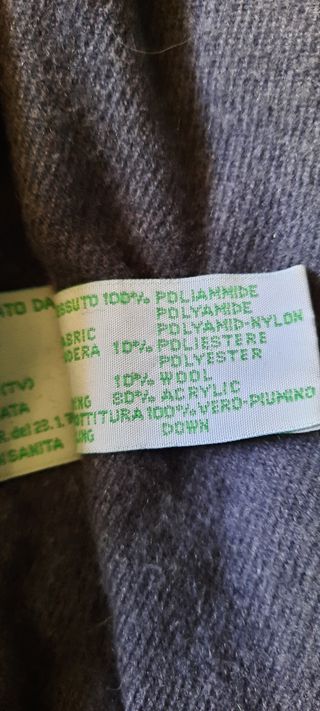 Anorak de plumas de oca "Diadora".