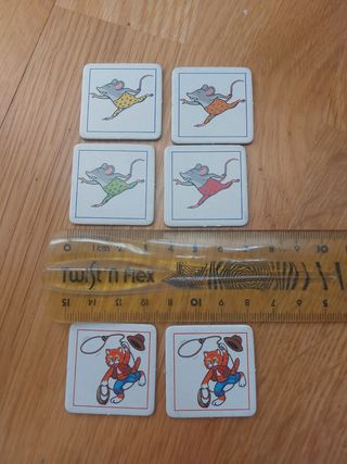 JUEGO cartas, el Gato y el ratón