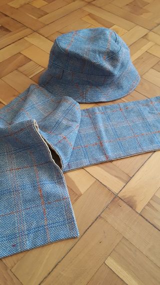 Conjunto sombrero y bufanda