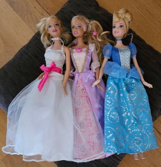 Lote 3 muñecas Barbie