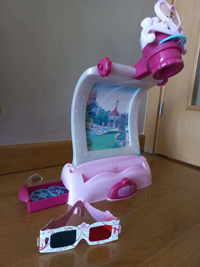 Proyector Princesas Disney 3D