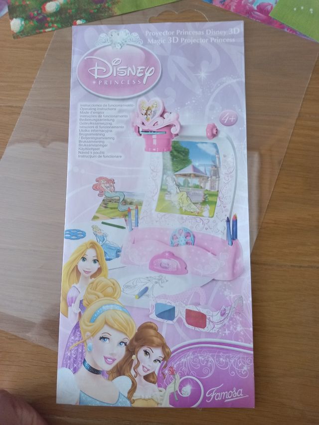 Proyector Princesas Disney 3D