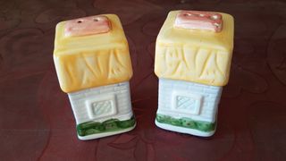 Set sale e pepe dipinto a mano