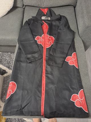 Capa de Akatsuki y bandana Naruto
