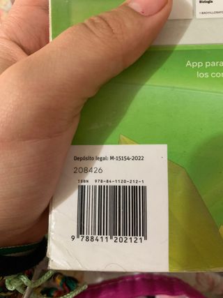 Libro biologia 1 bach