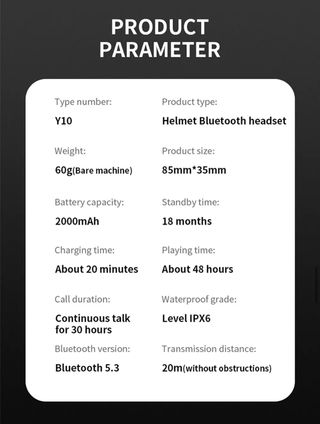 Auriculares Bluetooth Casco Moto