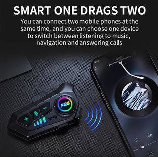 Auriculares Bluetooth Casco Moto