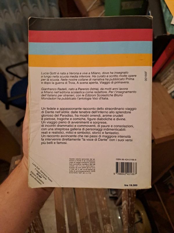Libro Il viaggio di Dante racconto Divina Commedia