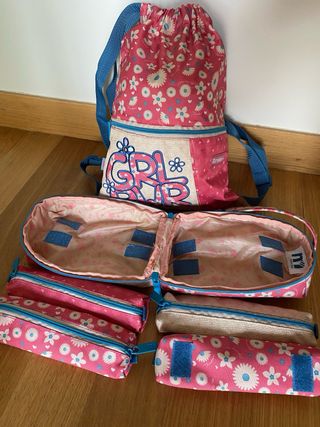 Lote de Mochila y Estuche Sportandem