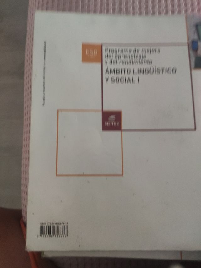 Libro Ámbito lingüístico y social I