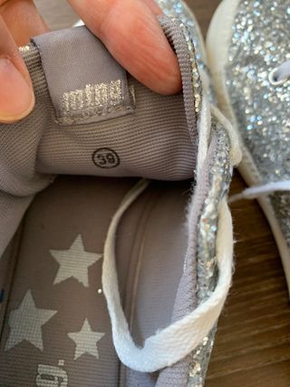 Zapatos con purpurina de mtng T39