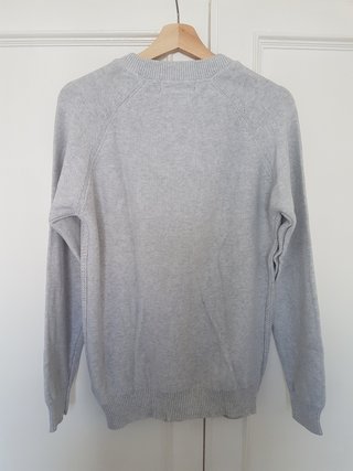 Jersey algodon gris perla T40