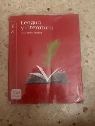 Libro Lengua y Literatura 4 ESO