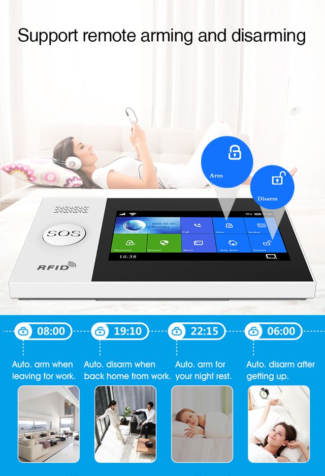 Sistema de alarme inteligente