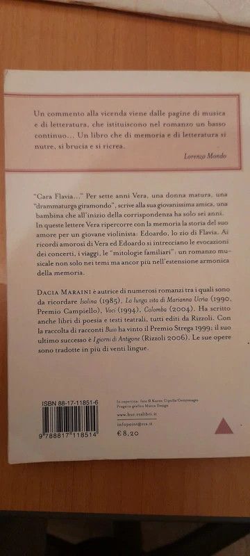 Libro di Dacia Maraini Dolce per sé