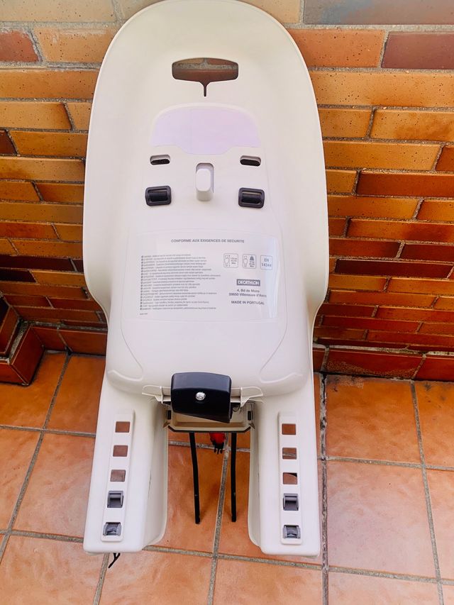 silla bebé bicicleta polisport Decathlon