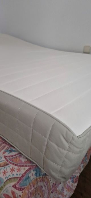 colchon 135x190cm muelles ensacados ikea