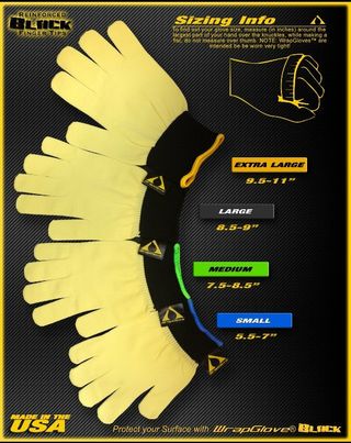 Guante Car wrapping Rotulación de coches