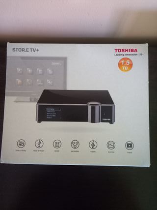 REPRODUCTOR DISCO DURO Toshiba STOR.E TV+ 1.5TB