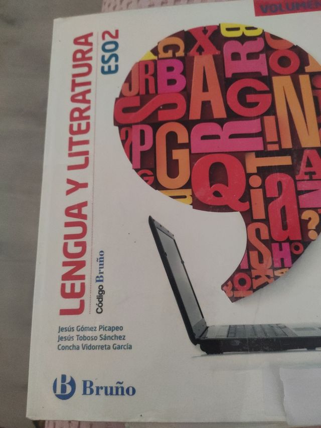 Libro Lengua y literatura EDT. Bruño 2 eso