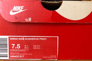 Bambas Nike Rosherun Print
