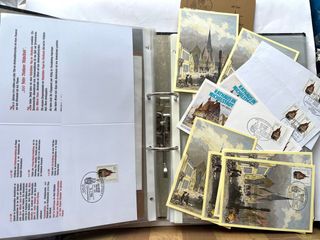 Carpeta Material Filatélico Alemania