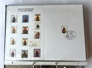 Carpeta Material Filatélico Alemania