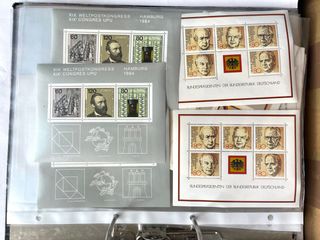 Carpeta Material Filatélico Alemania