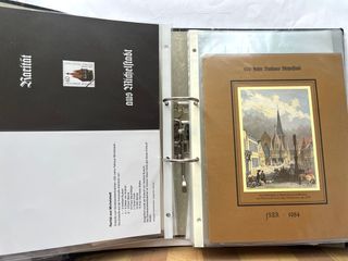 Carpeta Material Filatélico Alemania