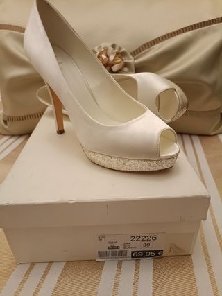 Zapatos de novia menbur