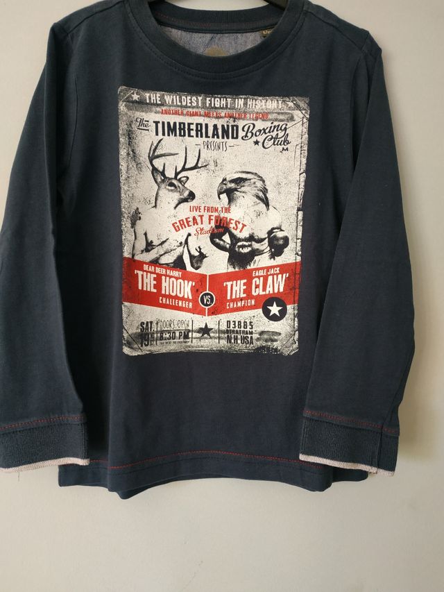 Camiseta chico marca Timberland T-5