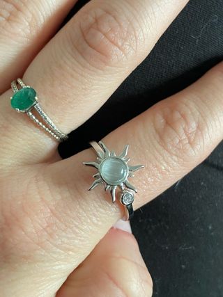 Anillo antiestrés sol